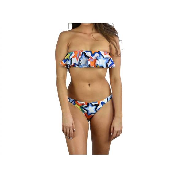 NEW MILLY stars st. lucia bikini bottom in multi - Picture 1 of 2